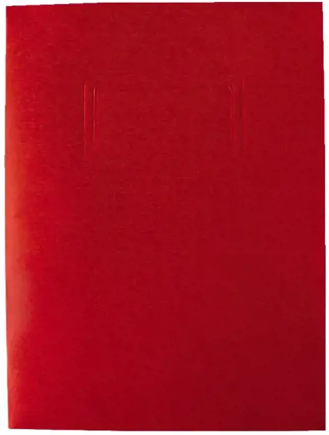 Aplankas SMLT, A4, 190 g, 2 kišenės, raudonas, kartoninis  0812-302