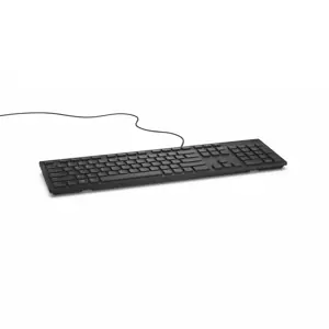 DELL KB216, pilno dydžio (100%), laidinis, USB, membraninis, QWERTY, juodas