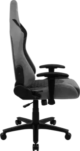 Aerocool DUKE AeroSuede, universali žaidimų kėdė, 150 kg, 125 kg, nailonas, plienas, juoda, pilka