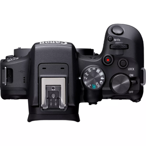 "Canon EOS R10 + RF-S 18-45mm F4.5-6.3 IS STM, 24,2 MP, 6000 x 4000 taškų, CMOS, 2,5x, 4K Ultra HD, juoda