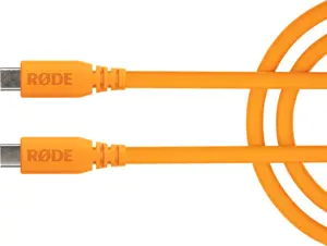 "Rode" kabelis SC17 USB-C - USB-C 1,5 m, oranžinis