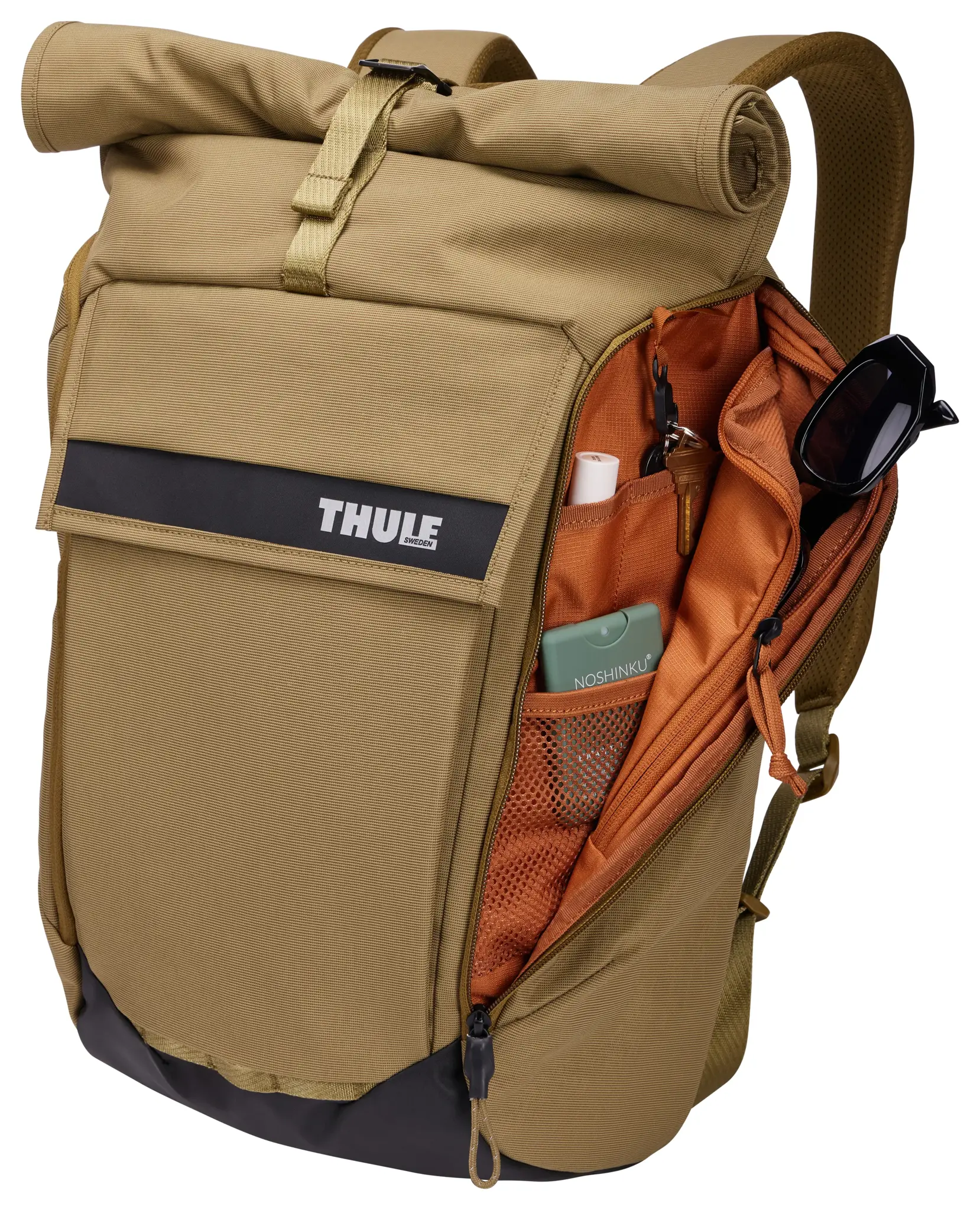 Thule Paramount PARABP3116 Nutria, Miesto, Viengungis, 40,6 cm (16"), Nešiojamojo kompiuterio skyrius, Nailonas, Poliesteris