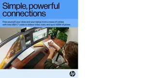 "HP E45c G5" 44,5 colių lenktas DQHD monitorius 5120x1440 32:09 HDMI DP 3y (LT)