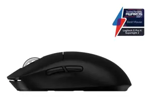 Logitech G PRO X Superlight 2 Belaidė žaidimų pelė, RF Wireless, 44000 DPI, Juoda