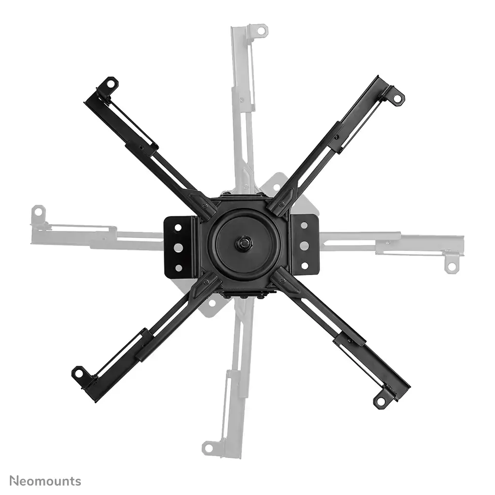 "Neomounts by Newstar" projektoriaus lubinis laikiklis, lubinis, 35 kg, juodas, -8 - 8°, 180°, -20 - 20°