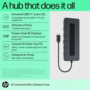 HP universalus USB-C daugiaportis koncentratorius