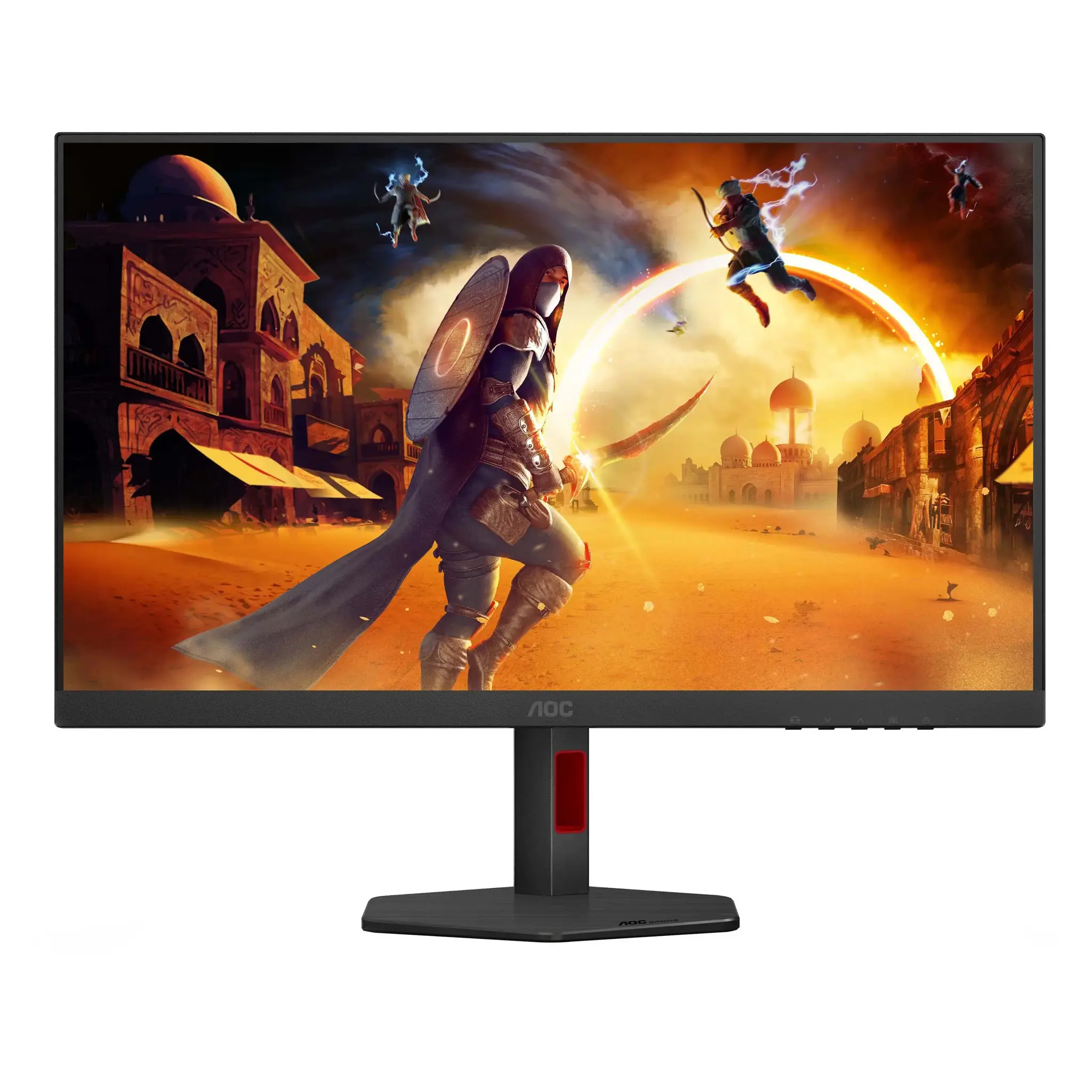 AOC | U27G4R | 27 " | Fast IPS | UHD | 16:9 | 120 Hz | 1 ms | 3840 x 2160 pixels | 400 cd/m² | HDMI ports quantity 2 | Black