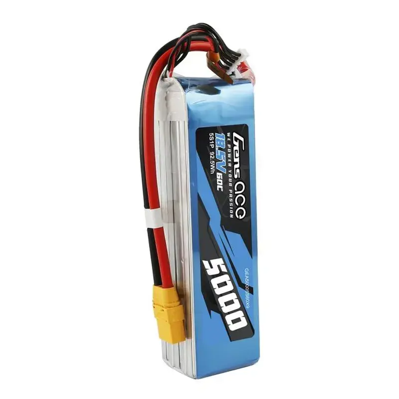 Akumuliatorius LiPo Gens Ace Bashing 5000mAh 18.5V 60C 5S1P - XT90