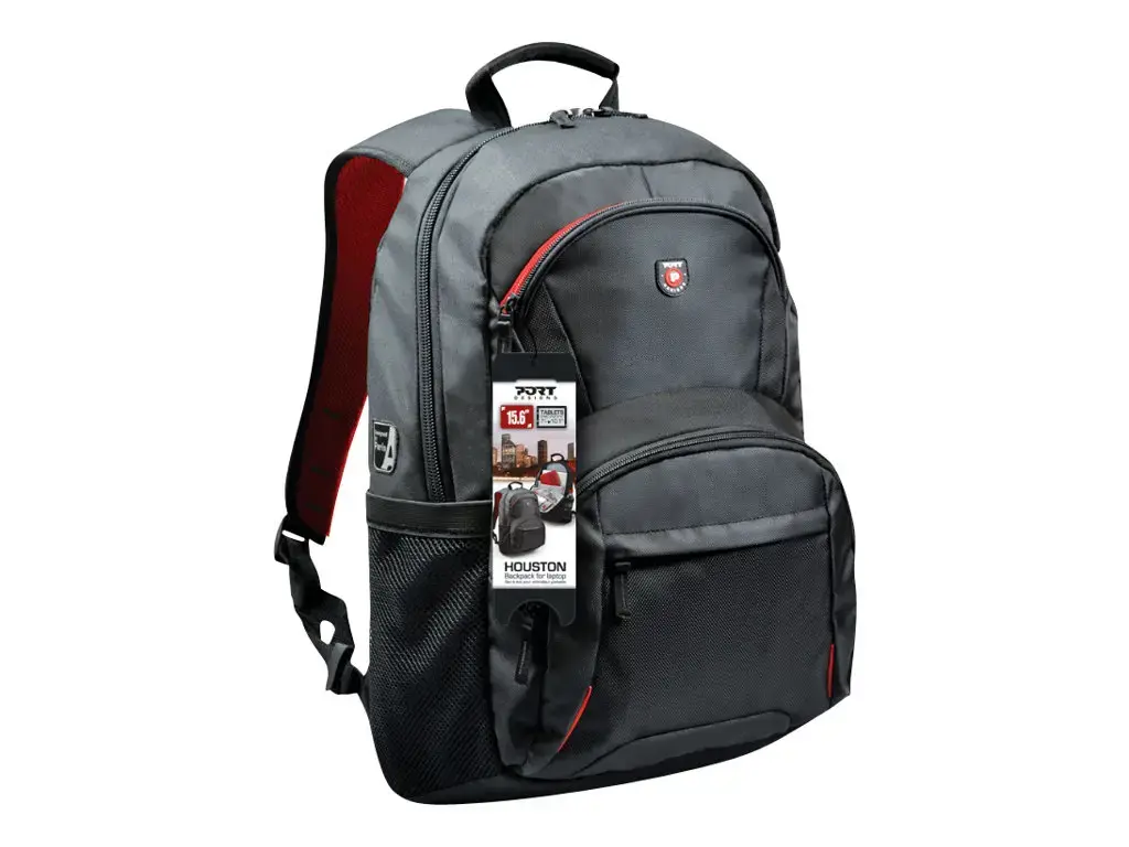 Kuprinė PORT HOUSTON BK 15,6 col., juoda sp.