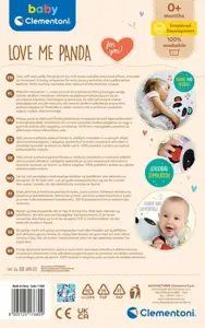 Clementoni Love me Panda, Toy panda, 0 yr(s), Interactive
