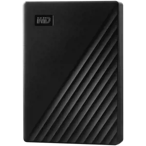 "WD My Passport" 5 TB nešiojamasis kietasis diskas USB3.0 USB2.0 suderinamas su USB2.0, juodas Mažm…