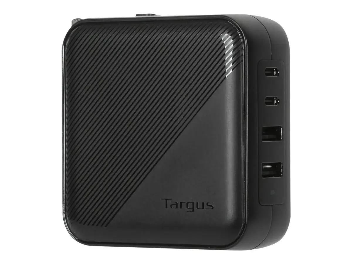 TARGUS 100W Gan įkroviklis su keliavimo adapteriais