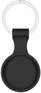 "Tech-Protect" dėklas "Apple AirTag" raktų pakabukas, juodas