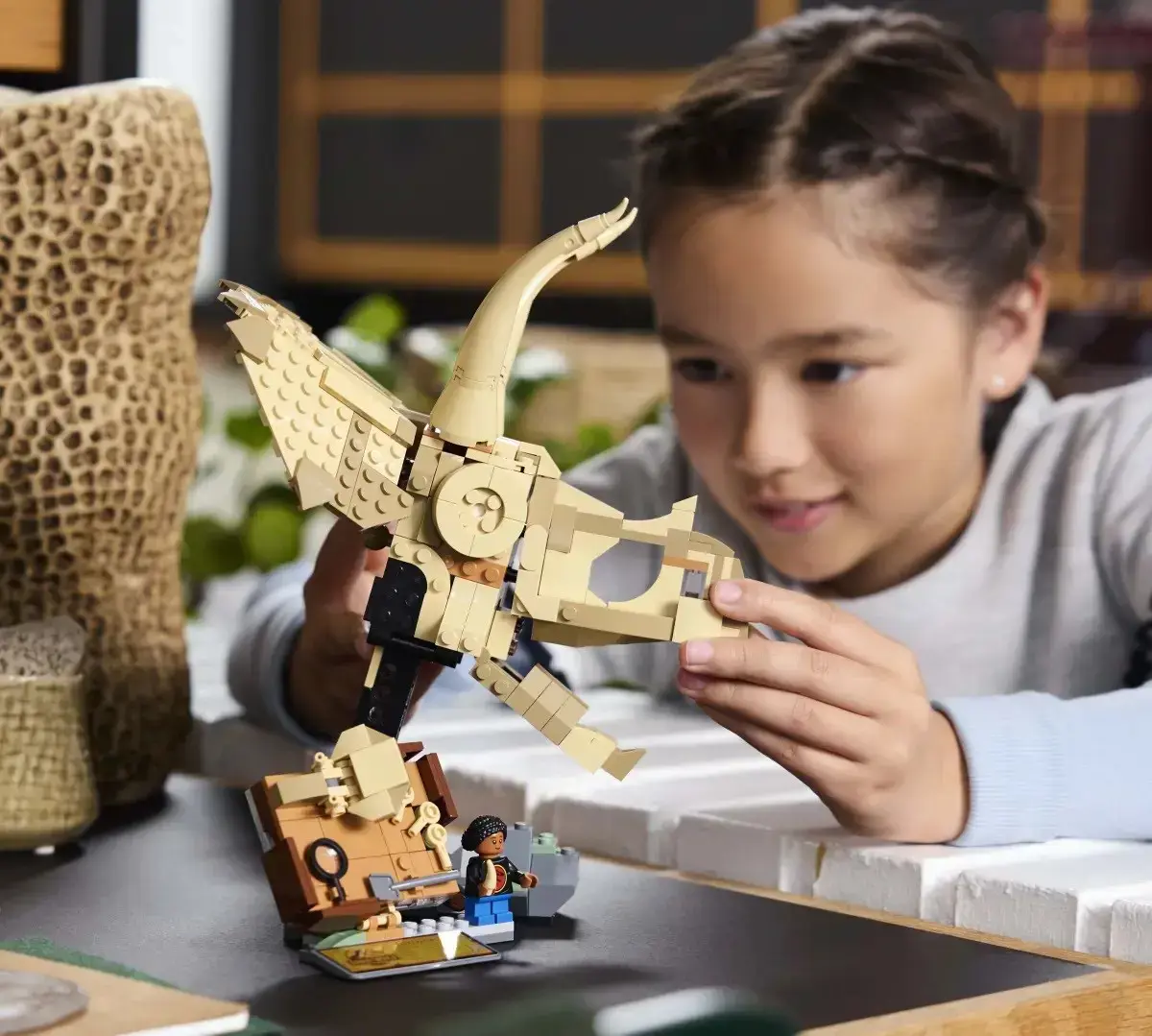 LEGO JURASSIC WORLD 76969 Dinosaur Fossils: Triceratops Skull