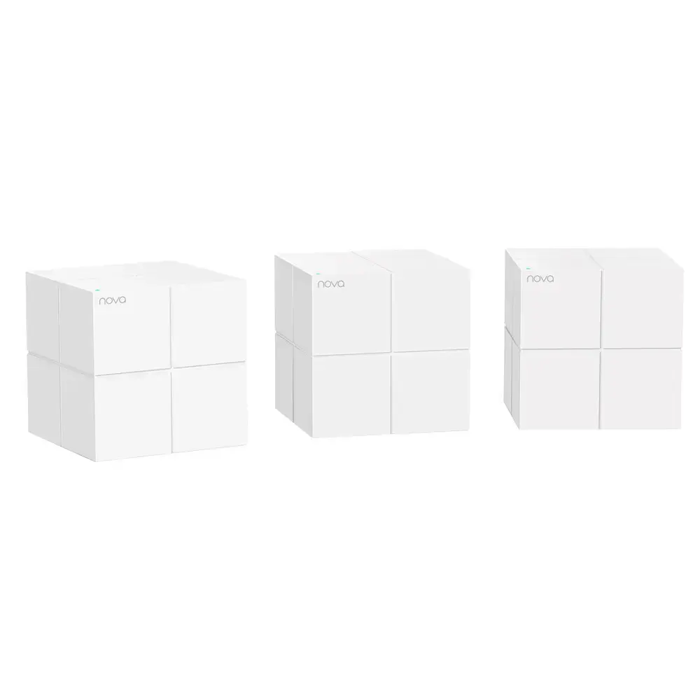 "Tenda Nova MW6" belaidis maršrutizatorius Gigabit Ethernet Dviejų dažnių (2,4 GHz / 5 GHz) 4G White
