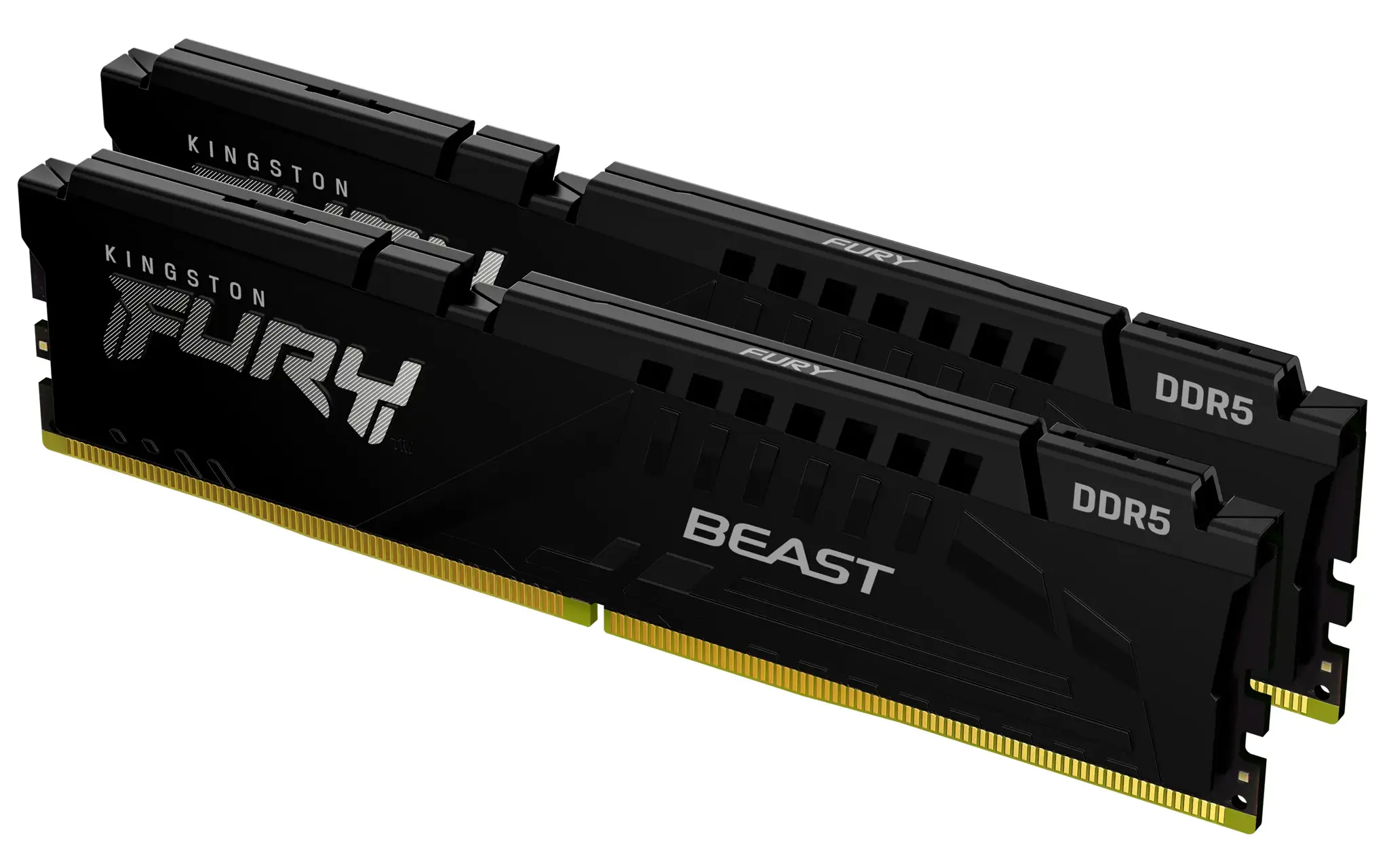 Kingston Technology FURY Beast 32GB 6000MT/s DDR5 CL30 DIMM (Kit of 2) Black EXPO, 32 GB, 2 x 16 GB, DDR5, 288-pin DIMM, Black