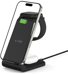 Tech-Protect wireless charger A36 3in1 QI15W, black