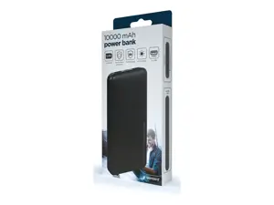 GEMBIRD PB10-02 10000 mAh maitinimo bankas, juodas