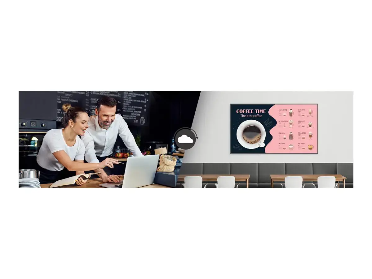 LG 110UM5K, Digital signage flat panel, 2.79 m (110"), LCD, 3840 x 2160 pixels, Wi-Fi, 16/7