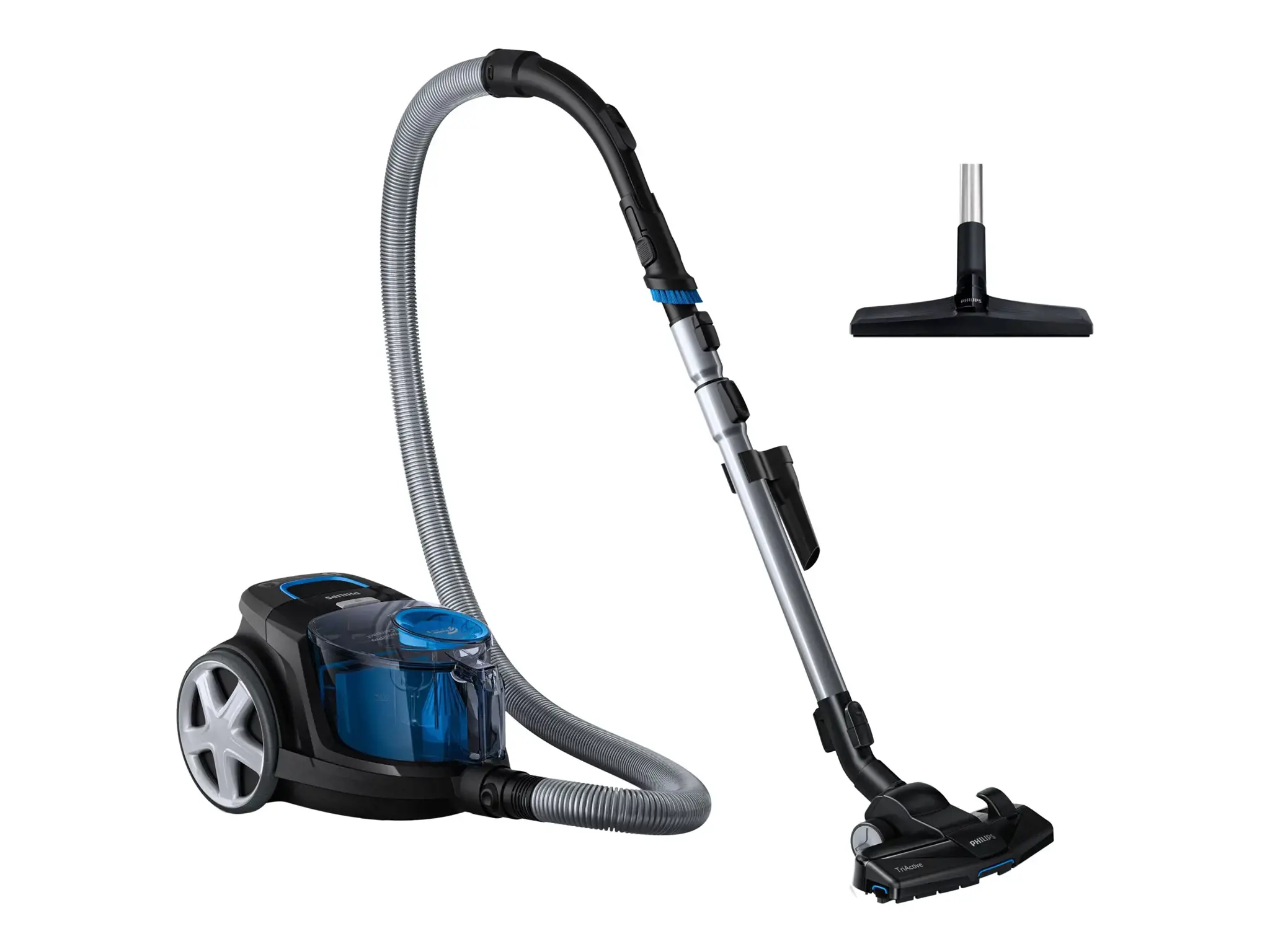 "Philips" 3000 serijos FC9331/09, Cilindrinis dulkių siurblys, sausas, be maišelio, 1,5 l, antialerginis filtras, cikloninis