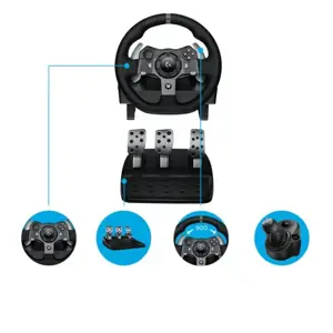 LOGITECH G920 Driving Force Racing Wheel - PC/XB - BLACK - USB - UK