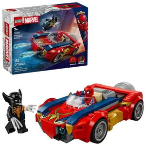 LEGO MARVEL 76336 Spider-Man Car vs. Venomized Wolverine