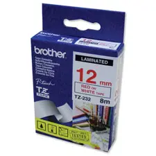 Brother TZE232, 8 m, 1,2 cm