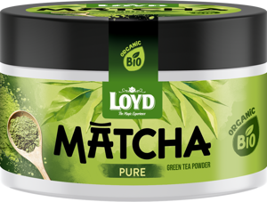Ekologiški žaliosios arbatos milteliai LOYD Matcha, 40 g LT-EKO-001