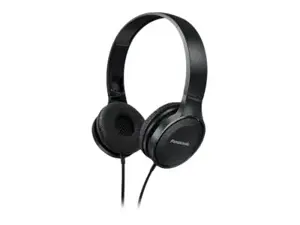 "Panasonic" RP-HF100E-K ausinės su ausinėmis, juodos spalvos