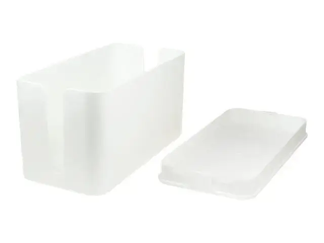 "Logilink" KAB0061 Kabelių dėžutė balta, mažo dydžio: 235 x 115 x 120 mm