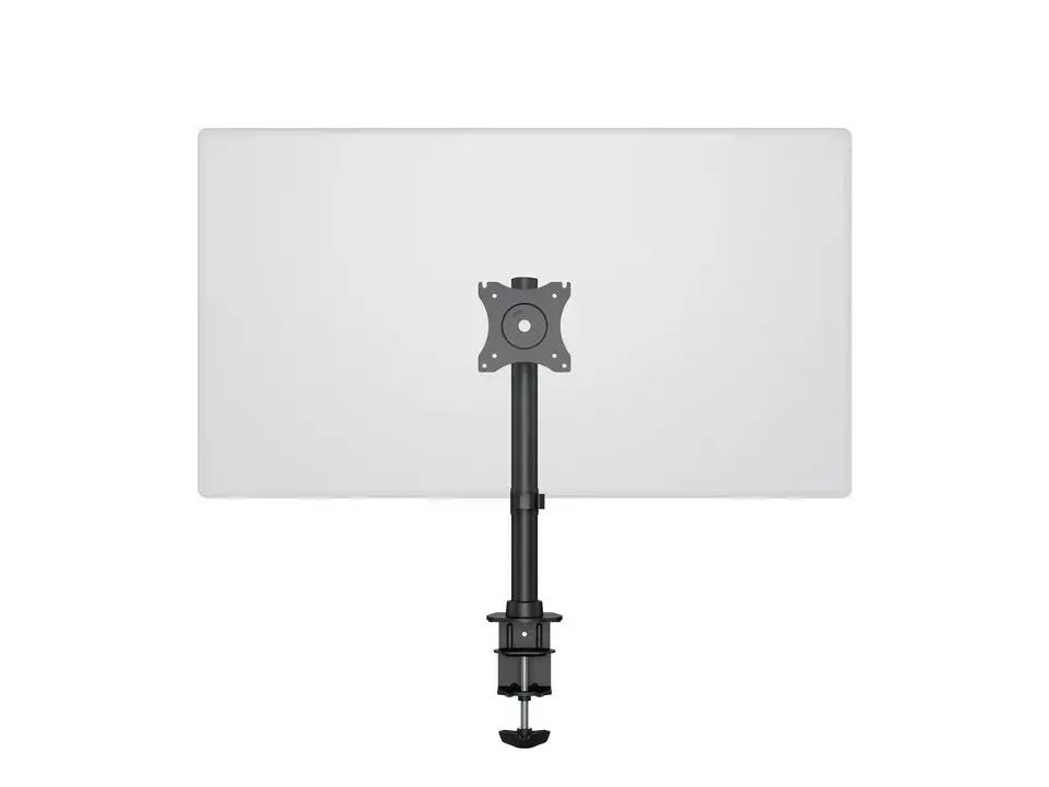 Multibrackets M Deskmount Basic Single, 10 kg, 38.1 cm (15"), 68.6 cm (27"), 100 x 100 mm, Height adjustment, Black
