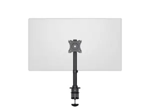 Multibrackets M Deskmount Basic Single, 10 kg, 38.1 cm (15"), 68.6 cm (27"), 100 x 100 mm, Height adjustment, Black