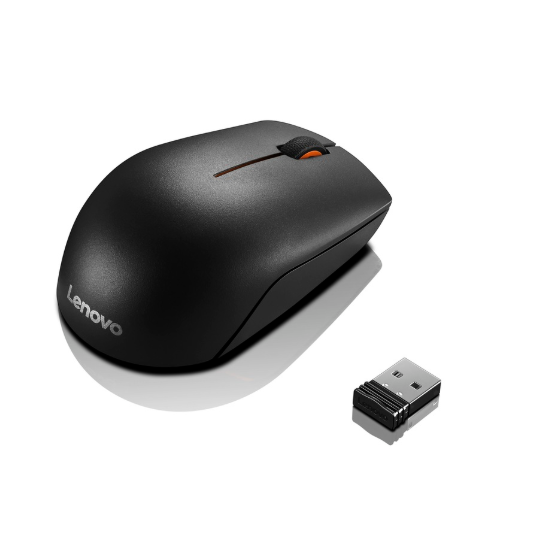 "Lenovo" GX30K79401, dvipusis, lazerinis, RF belaidis, 1000 DPI, juodas