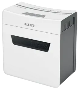 Leitz IQ Protect Premium Paper Shredder 6X P4, 10 L, Touch, 6 sheets, P-4, Grey, White, 80 g/m²