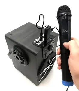 MEDIA-TECH ACCENT PRO MT395 Du belaidžiai mikrofonai ir USB imtuvas karaokės kolonėlėms