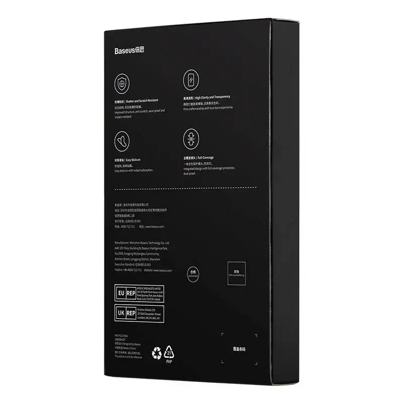 "Baseus" grūdintas stiklas "iPhone 13 Pro/13 Pro Max" kamerai