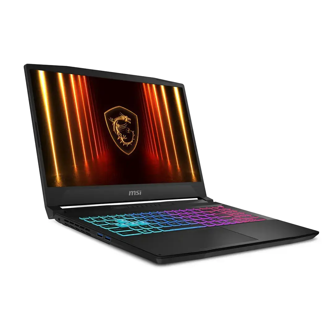 MSI Katana 15 HX B14WFK-020XPL Intel® Core™ i7 i7-14650HX Laptop 39.6 cm (15.6") Quad HD 16 GB DDR5-SDRAM 512 GB SSD NVIDIA GeForce RTX 5060 Wi-Fi 6E (802.11ax) NoOS Black