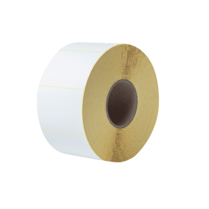 Brother BCS1J074102203, White, Die-cut label, Thermal transfer, Rectangle, TJ-4020TN, TJ-4120TN, TJ-4021TN, TJ-4121TN, 10.2 cm