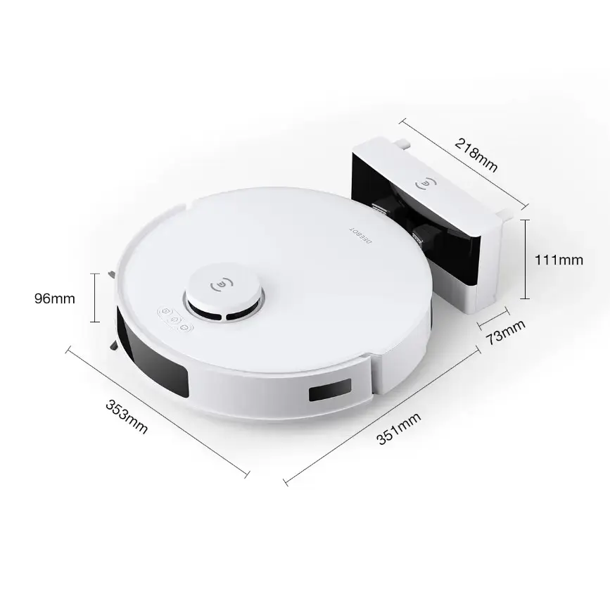 Dulkių siurblys-robotas Ecovacs Deebot N20, Balta