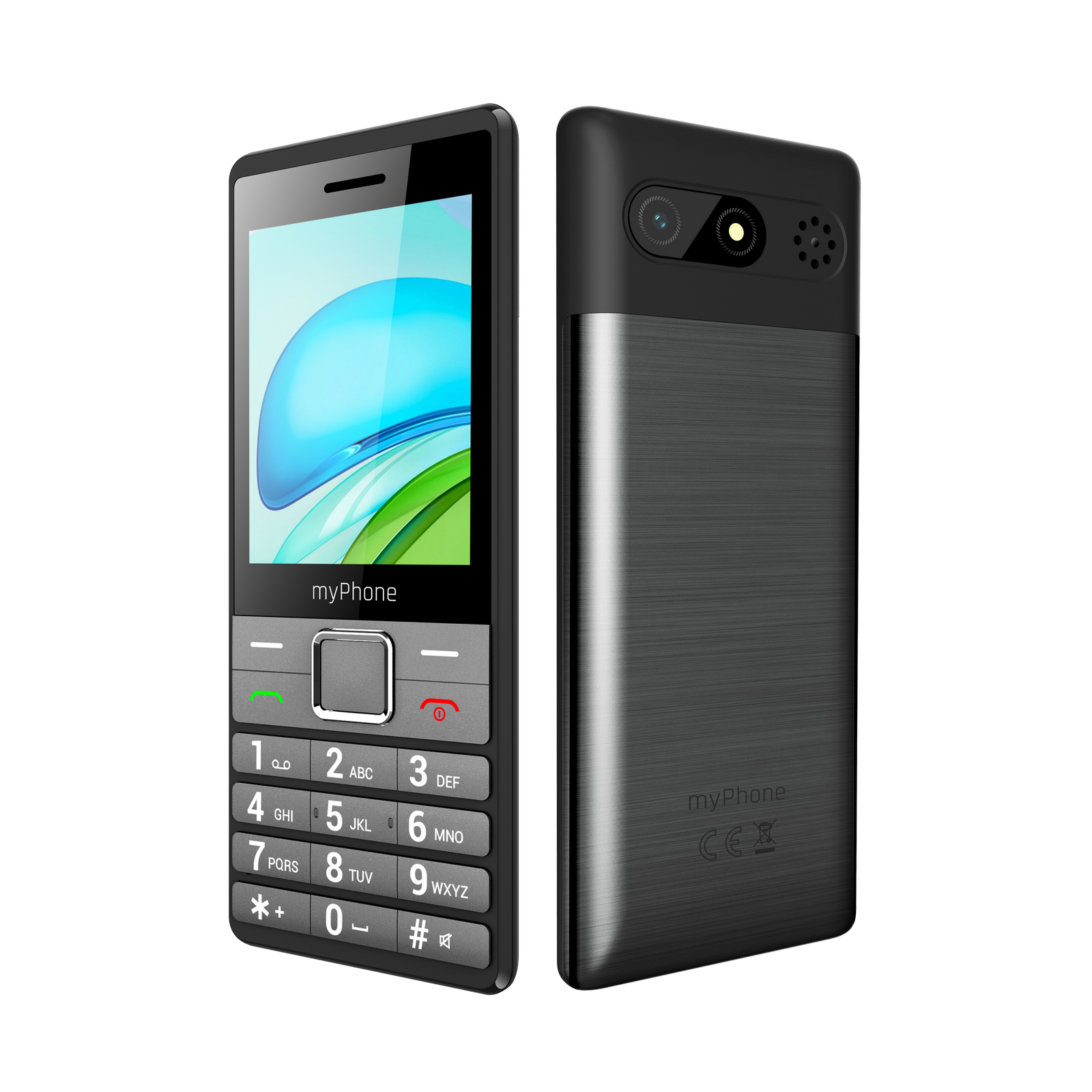 myPhone 7340 LTE | Silver | 2.8 " | IPS | 48 MB | 128 MB | Dual SIM | 3G | Main camera resolution 2 MP | 1400 mAh