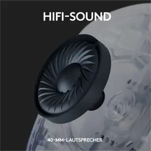 LOGITECH G435 LIGHTSPEED belaidės žaidimų ausinės - BALTOS spalvos