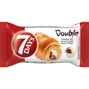 Raguolis 7 DAYS, su kakavos ir vanilės skonio įdaru, 60 g