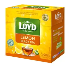 Juodoji arbata LOYD, citrinų skonio, 20 x 1.7g