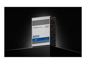 TELTONIKA RUTX12 Pramoninis 4G LTE maršrutizatorius Cat 6 Dual Sim 1x Gigabit WAN 3x Gigabit LAN WiFi 802.11 AC
