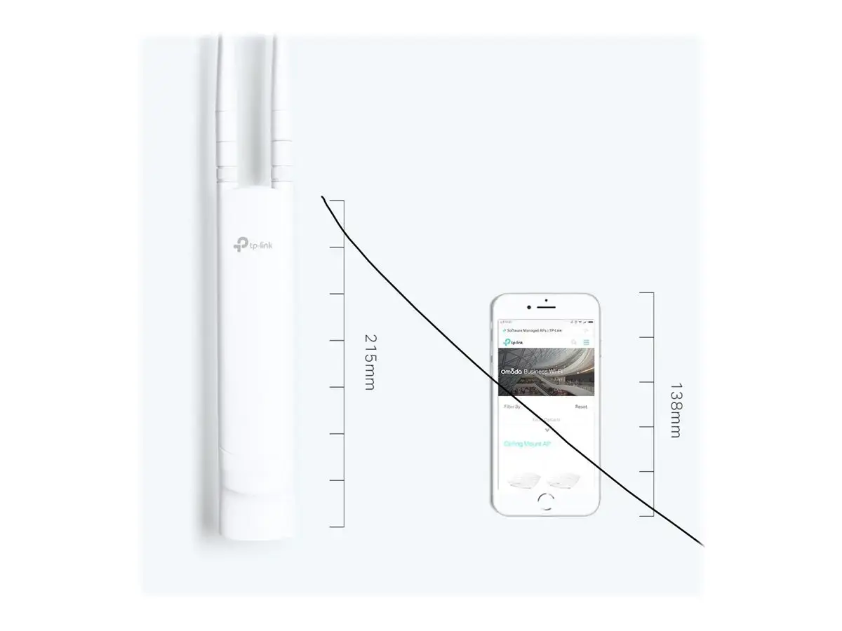TP-Link 300Mbps belaidis N lauko prieigos taškas, 300 Mbit/s, 300 Mbit/s, 10 100 Mbit/s, 2,4 GHz, IEEE 802.11b, IEEE 802.11g, IEEE 802.11n, IEEE 802.11n, žymėtas VLAN