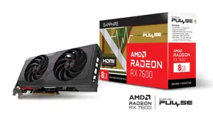 Vaizdo plokštė SAPPHIRE Radeon RX 7600 Gaming 8 GB, GDDR6, 11324-01-20G