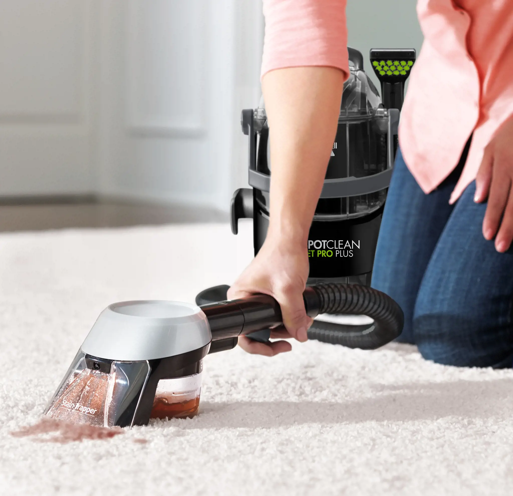 "Bissell SpotClean Pet Pro Plus" valytuvas 37252, veikiantis su laidu, rankinis, juodas/titaninis, 24 mėn. garantija