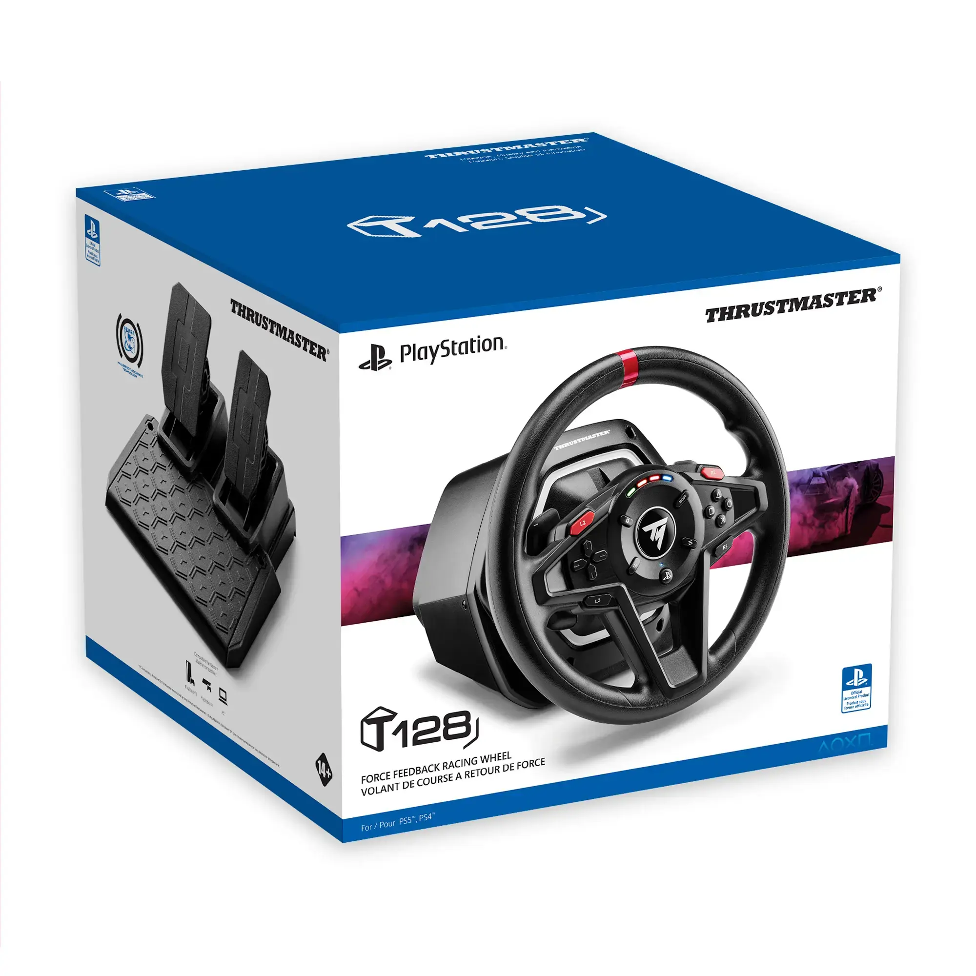 "Thrustmaster" vairas T128-P Black