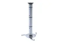 Sunne | Projektoriaus laikiklis ant lubų | Pasukamas, pakreipiamas | Maksimalus svoris (talpa) 10 kg | Sidabrinė