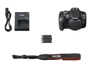 "Canon EOS 2000D BK 18-55 IS II EU26, 24,1 MP, 6000 x 4000 taškų, CMOS, "Full HD", juoda
